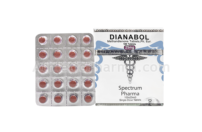Dianabol 25mg (Spectrum) 100tab