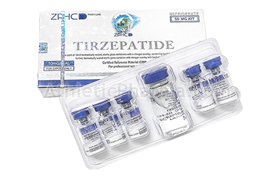 Tirzepatide 50mg (ZPHC) упаковка 5 флаконов (10mg x 5)
